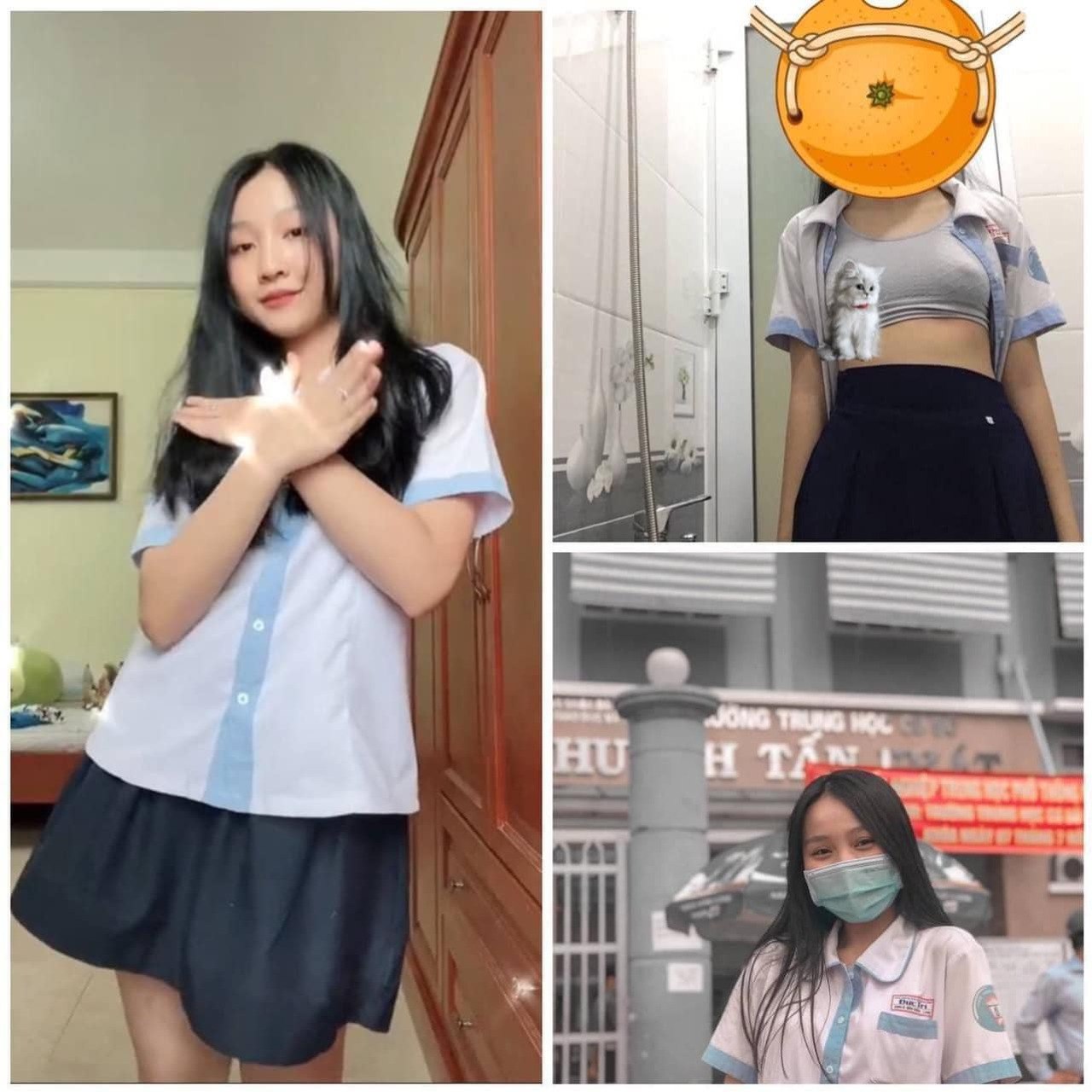 Lộ clip sex em nữ sinh trường TH Huỳnh Tấn Phát